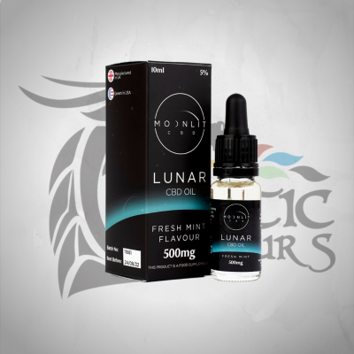 Moonlit CBD Lunar Oil 500mg 10ML - Fresh Mint